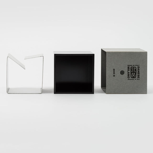 cubo ashtray - design bruno munari