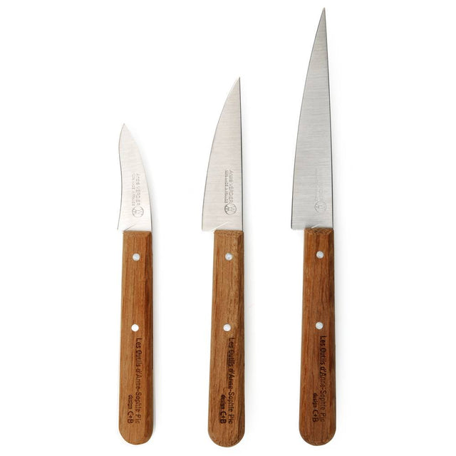 andré verdier | ecook kitchen knife set 3 pieces | design c+b levebvre