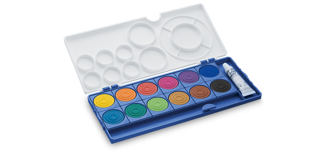 Aquaplus | Paint box 12 colors