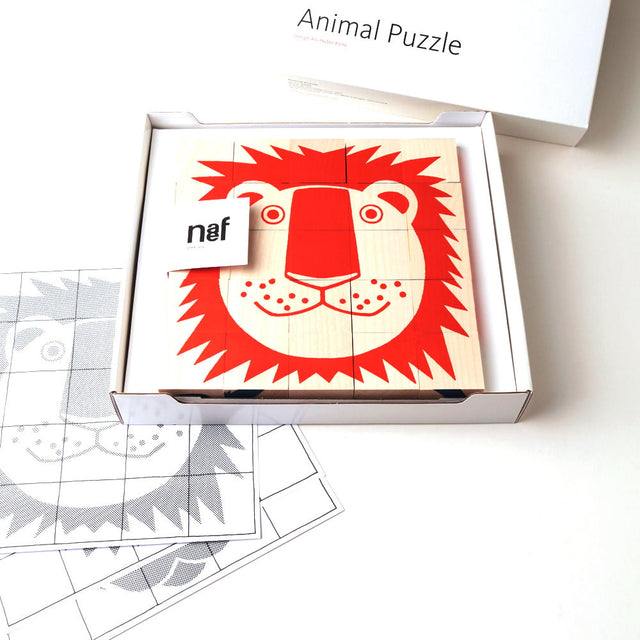 naef | puzzles d'animaux | conception aoi huber kono