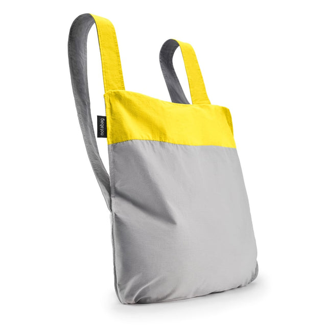 sac notabag+sac à dos | gris-jaune