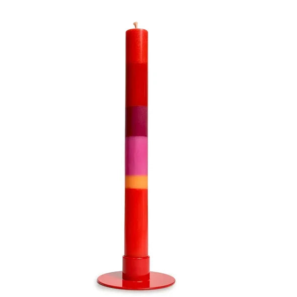 Bougie en stéarine teintée Ø 22 mm