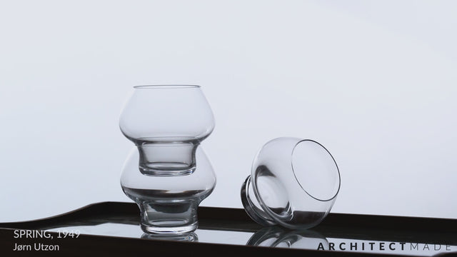 architectmade | spring drinking glasses | jørn utzon