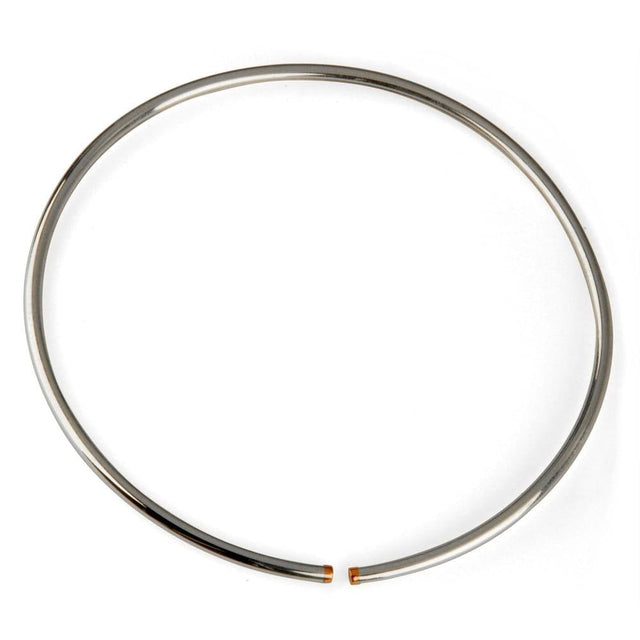 san lorenzo | flexible choker silver/copper, ø 4mm