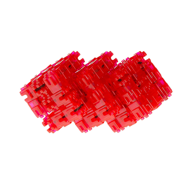 snaak | 3d puzzle, red