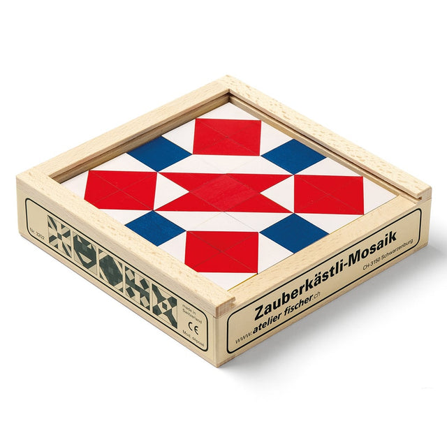 Zauberkästli Mosaïque | 25 cubes en bois