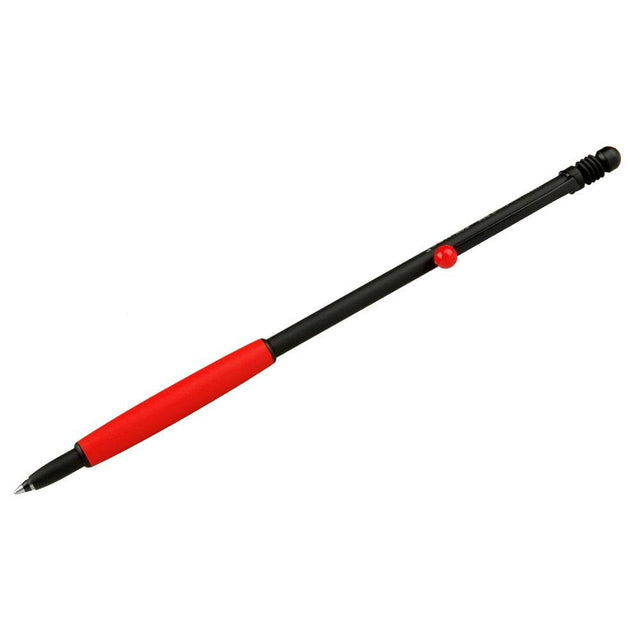 zoom 707 ballpoint pen black-red – design factory draft tombow