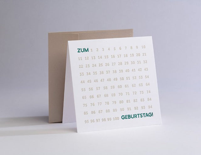 Zarf ile Tebrik Kartı | Quadro [16 x 16 cm]